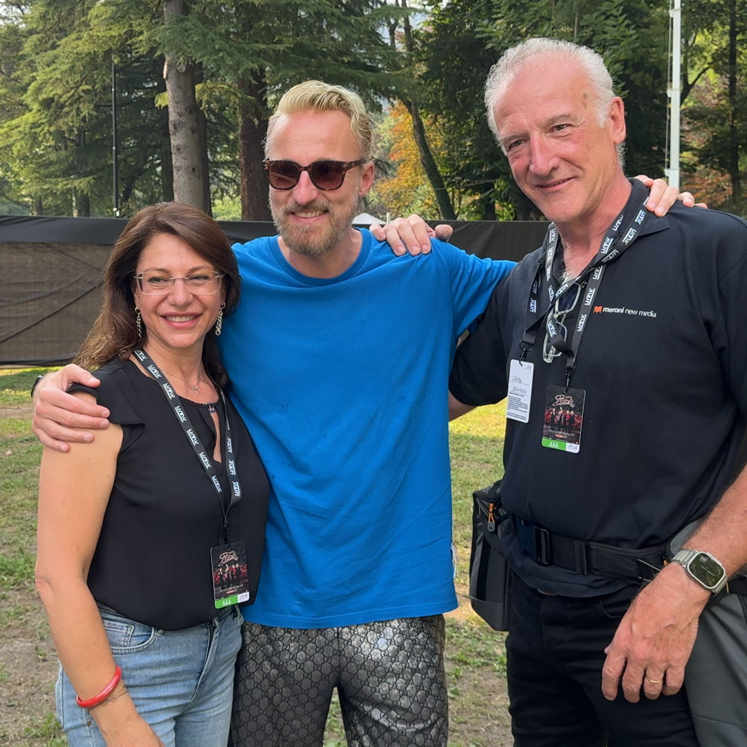 Con Francesco Facchinetti a Cernobbio
